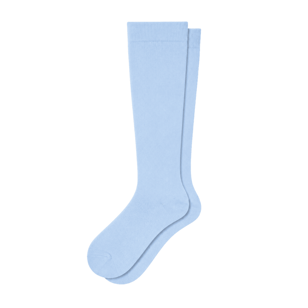 Knee-High Baby Blue